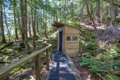 Basement Recreation Room Photo of Block 1 Jervis Inlet Beach, Egmont, BC