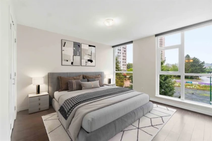 Bedroom 3 Photo of 402 4400 Buchanan Street, Burnaby, BC