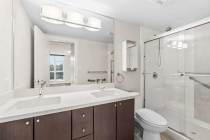 Powder Room Photo of 402 4400 Buchanan Street, Burnaby, BC