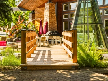Outdoor Deck Photo of 319 6480 194 Street, Surrey, BC