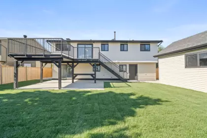 Aerial View of 5548 44 Avenue, Delta, BC