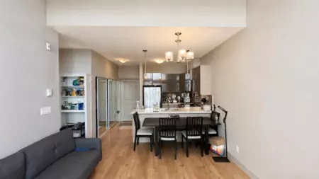 Kitchen Island Photo of 406 6875 Dunblane Avenue, Burnaby, BC
