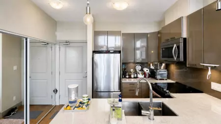 Primary Bedroom Photo of 406 6875 Dunblane Avenue, Burnaby, BC