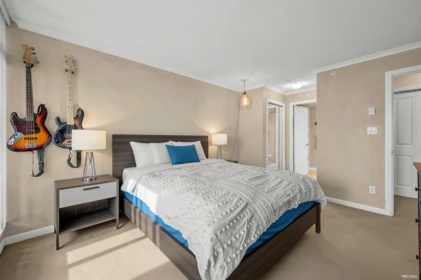 Primary Bedroom Photo of 804 615 Hamilton Street, New Westminster, BC
