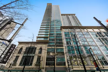 Exterior Rear Photo of 409 610 Granville Street, Vancouver, BC