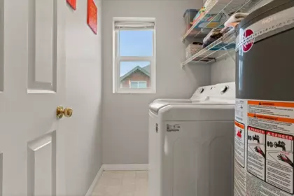 Laundry Room Photo of 31 9470 Hazel Street, Chilliwack, BC