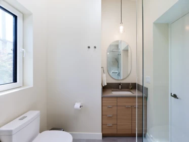 Aerial View of 3732 W 1st Avenue, Vancouver, BC