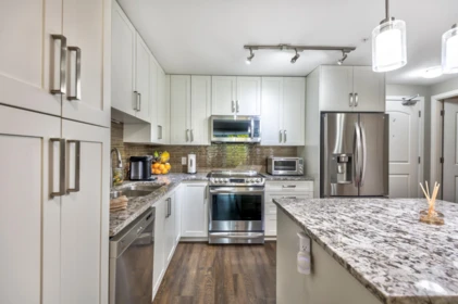 Kitchen Island Photo of 306 6470 194 Street, Surrey, BC