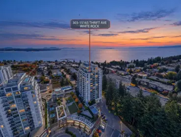 303 15165 Thrift Avenue, White Rock, BC, White rock — Apartment/Condo for sale
