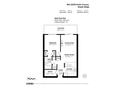 405 22290 North Avenue, Maple Ridge, BC, Maple ridge — Apartment/Condo for sale