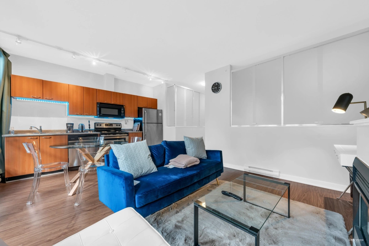 Exterior Rear Photo of 406 1249 Granville Street, Vancouver, BC