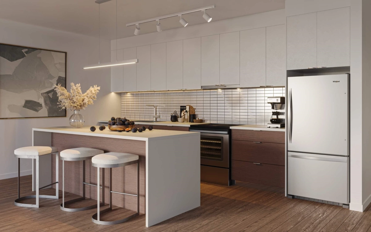 Living Room Photo of 402 1365 Victoria Street, Squamish, BC