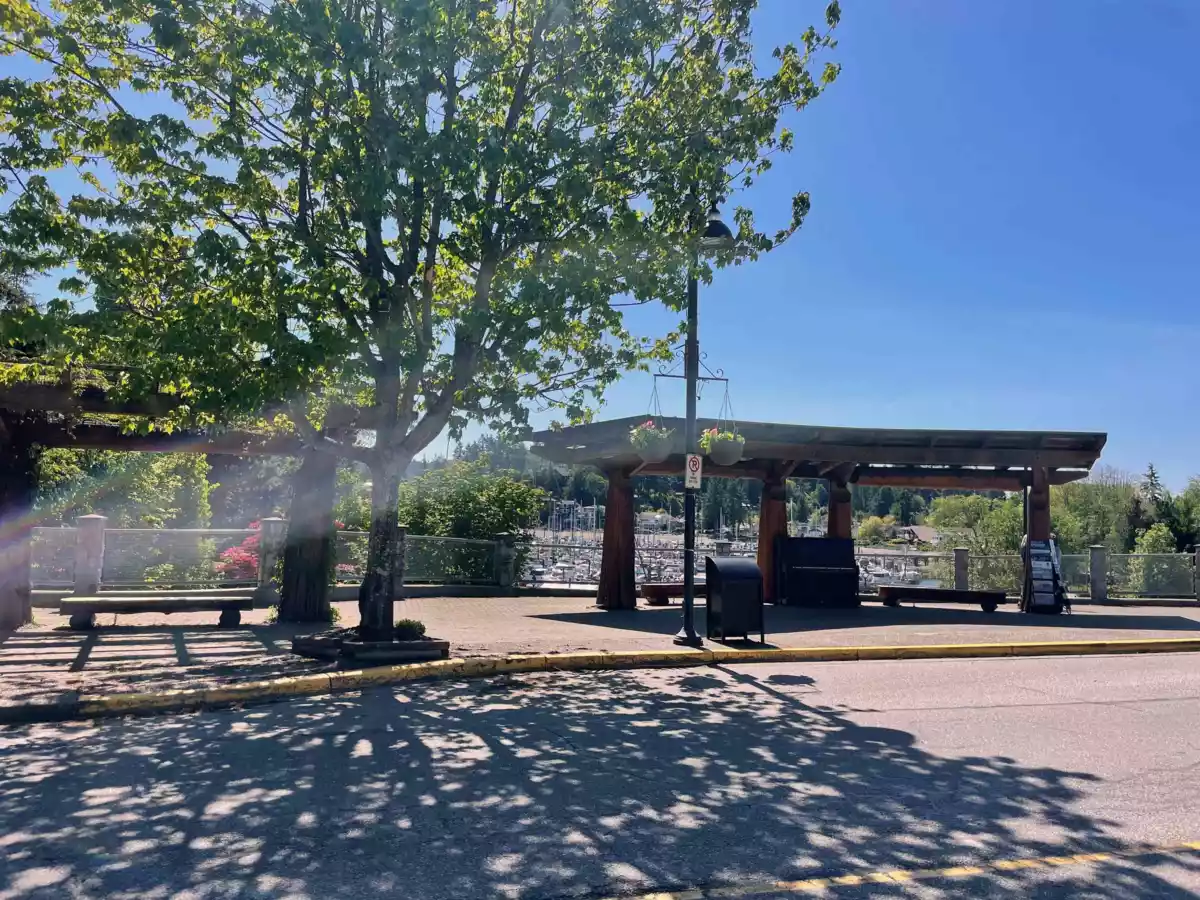 Aerial View of 40 696 Trueman Road, Gibsons, BC