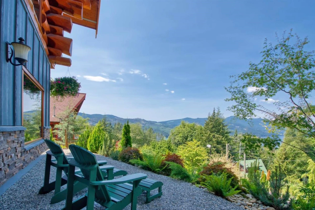 Exterior Rear Photo of 5895 Skookumchuk Road, Sechelt, BC