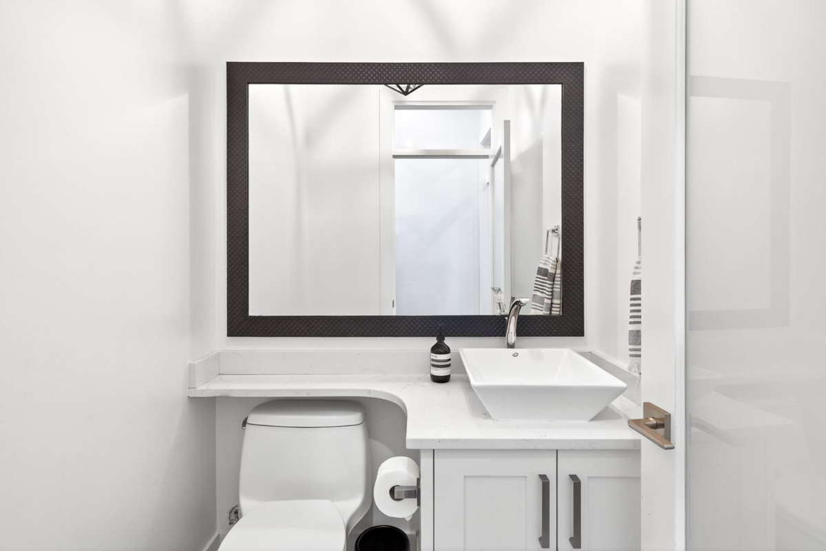 Powder Room Photo of 3479 Wales Avenue, Coquitlam, BC