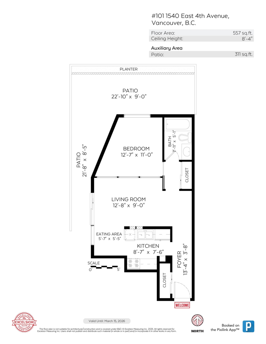 Swimming Pool Photo of 101 1540 E 4th Avenue, Vancouver, BC