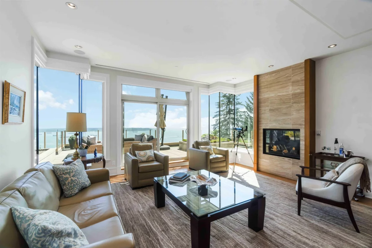 Primary Bedroom Photo of 304 2535 Garden Court, West Vancouver, BC