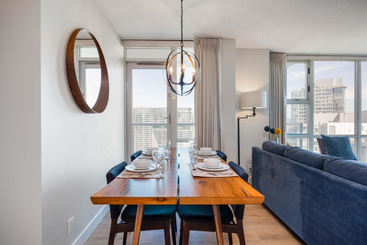 Dining Area Photo of 2907 193 Aquarius Mews, Vancouver, BC
