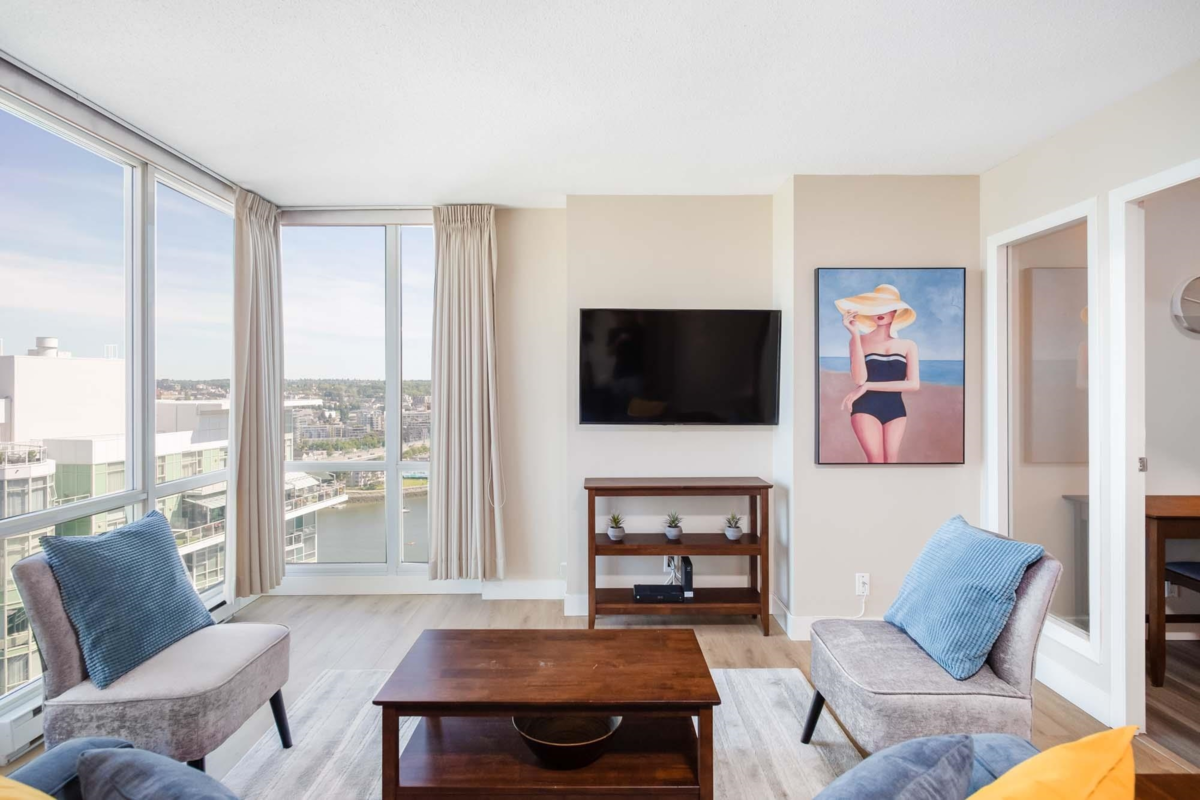 Living Room Photo of 2907 193 Aquarius Mews, Vancouver, BC