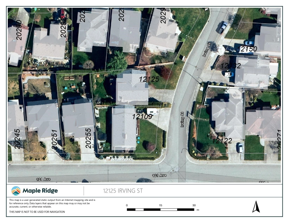 Playground / Recreational Area Near 12125 Irving Street, Maple Ridge, BC