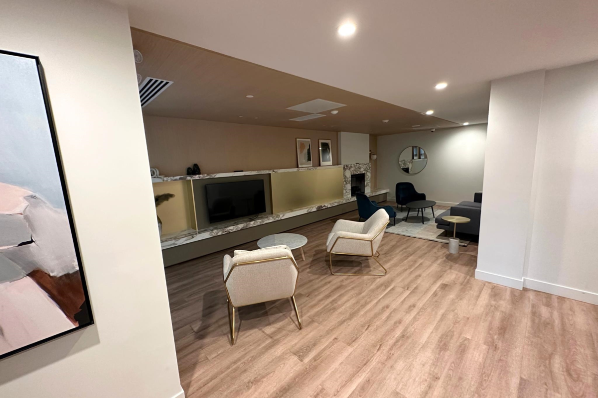 Basement Recreation Room Photo of 413 741 Anskar Court, Coquitlam, BC