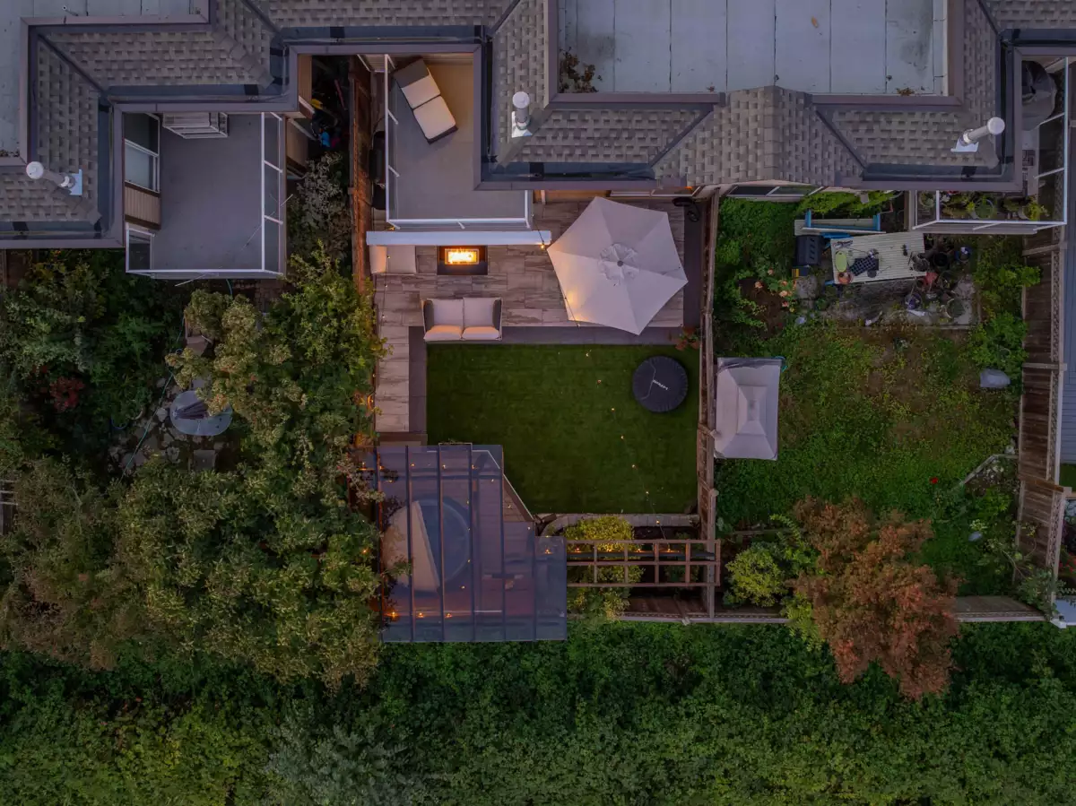 Aerial View of 13 1872 Harbour Street, Port Coquitlam, BC