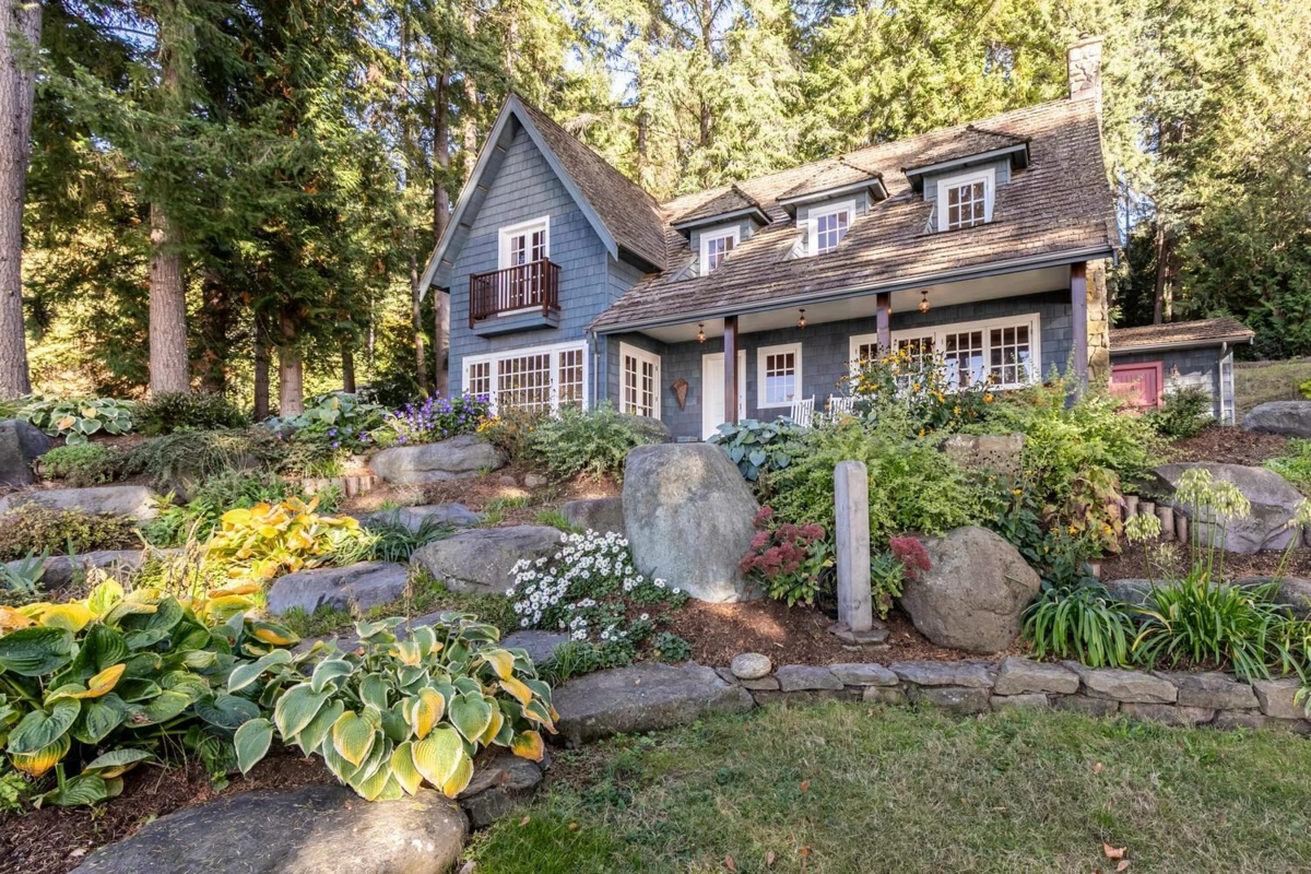 Exterior Rear Photo of 1289 Gower Point Road, Gibsons, BC