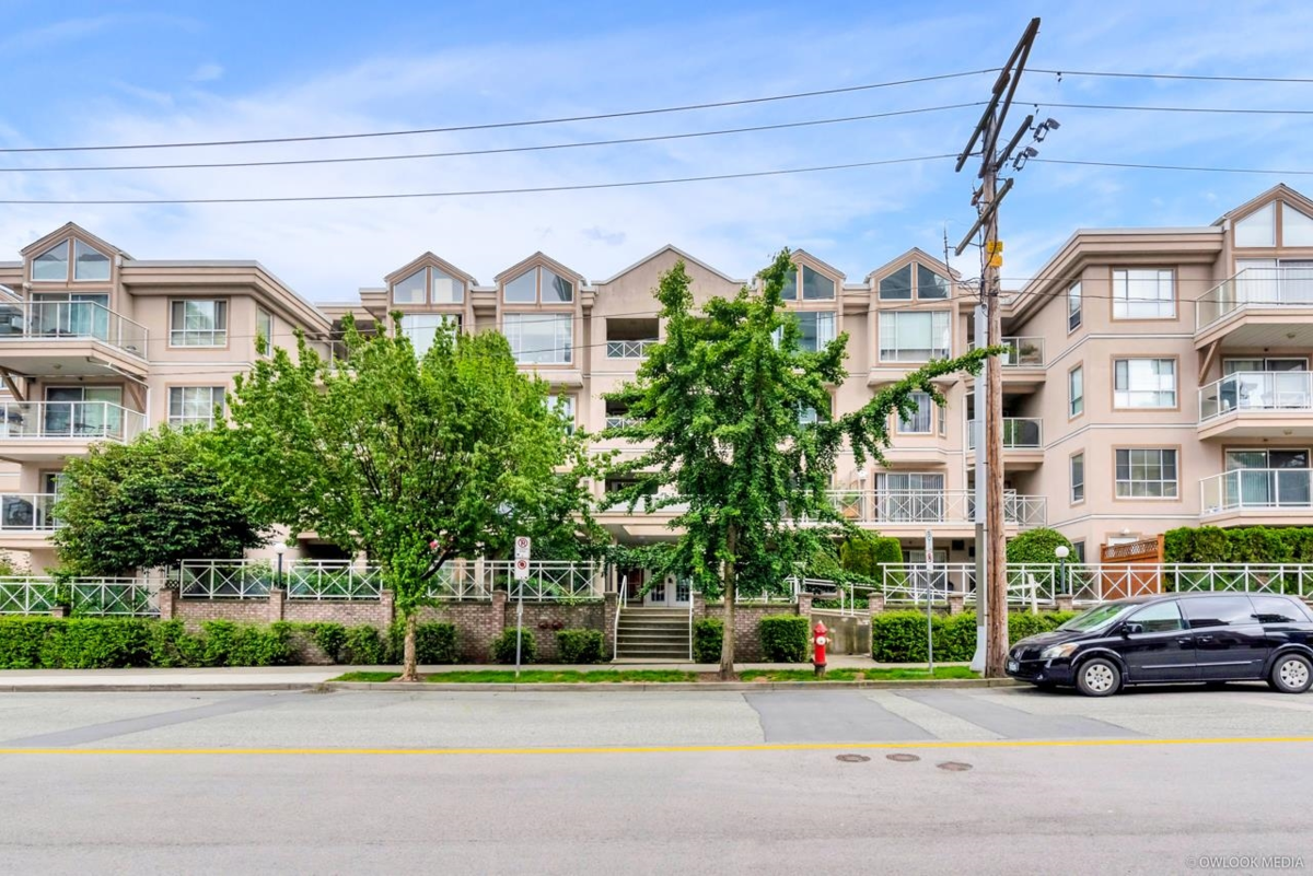 Exterior Front Photo of 101 525 Agnes Street, New Westminster, BC
