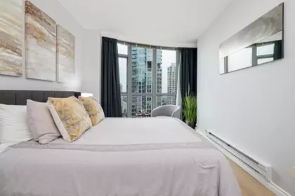 Bedroom 2 Photo of 1105 1383 Howe Street, Vancouver, BC