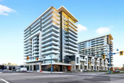 Exterior Rear Photo of 805 6200 Minoru Boulevard, Richmond, BC
