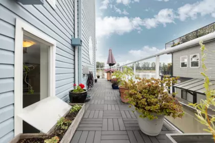 Outdoor Patio Photo of 4 800 South Dyke Road, New Westminster, BC