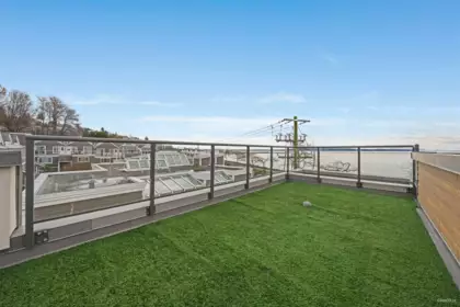 Aerial View of 301 1150 Oxford Street, White Rock, BC