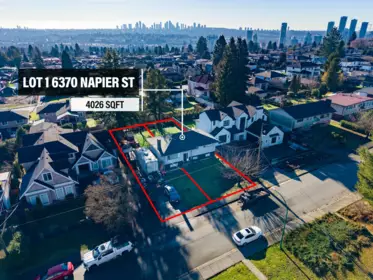 Lot 1 6370 Napier Street, Burnaby, BC, Burnaby —  bed land for sale