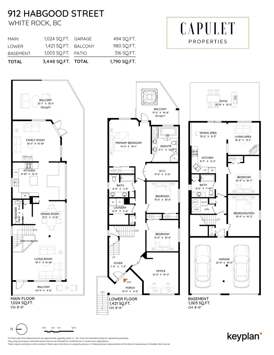 Loft / Bonus Room Photo of 912 Habgood Street, White Rock, BC