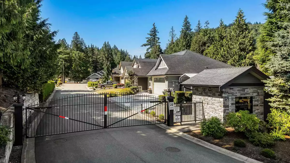Aerial View of 1 45348 Magdalena Place, Cultus Lake, BC