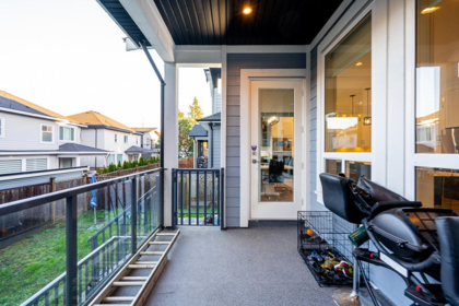 Aerial View of 17825 E Barnston Drive, Surrey, BC