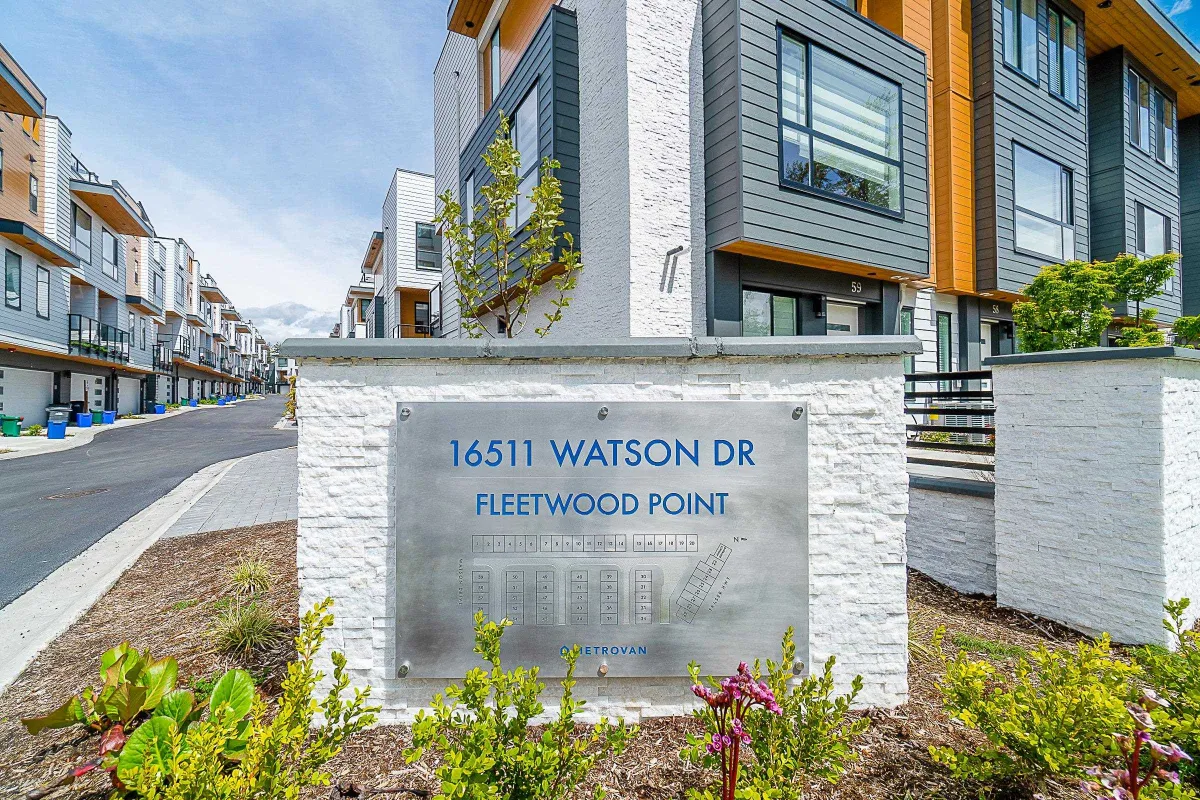 Exterior Rear Photo of 33 16511 Watson Drive Drive, Surrey, BC