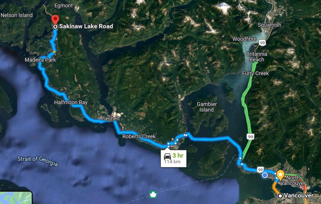 Mudroom Photo of Lot 14 Sakinaw Lake, Pender Harbour, BC