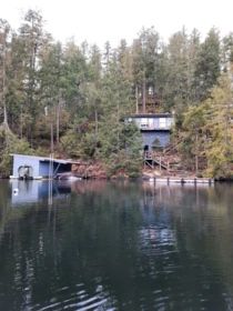 Entry Foyer Photo of Lot 14 Sakinaw Lake, Pender Harbour, BC