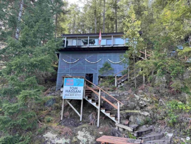 Exterior Rear Photo of Lot 14 Sakinaw Lake, Pender Harbour, BC