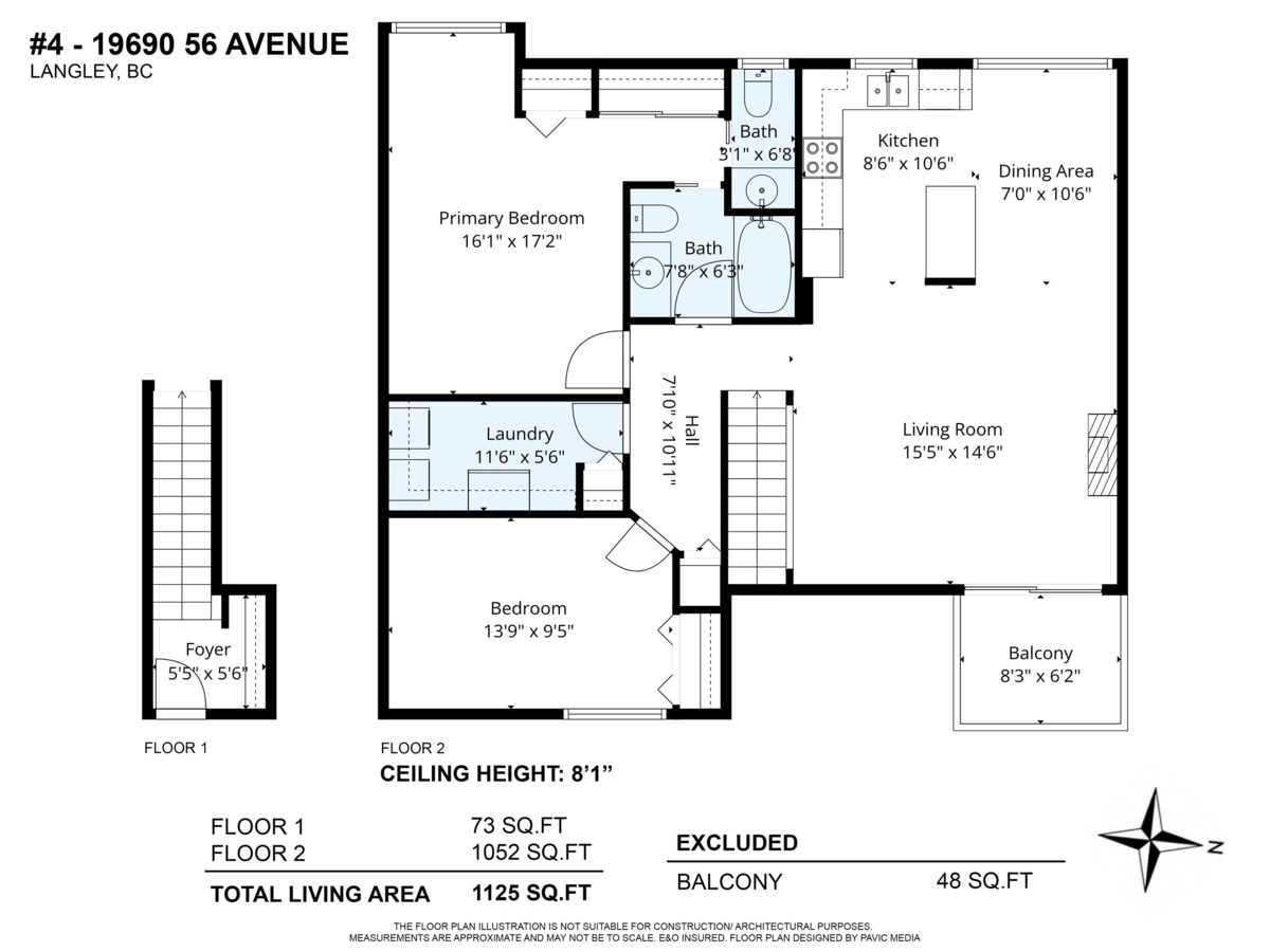 Outdoor Patio Photo of 4 19690 56 Avenue, Langley, BC
