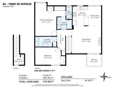 Outdoor Patio Photo of 4 19690 56 Avenue, Langley, BC