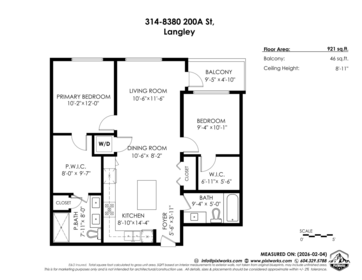 314 8380 200a Street, Langley, BC, Langley — Apartment/Condo for sale