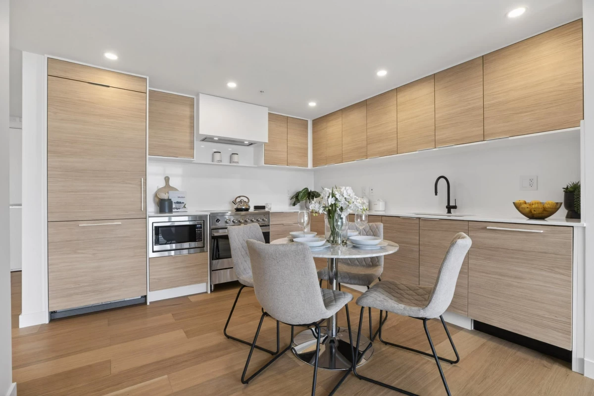 Kitchen Island Photo of 406 6485 Manitoba Street, Vancouver, BC