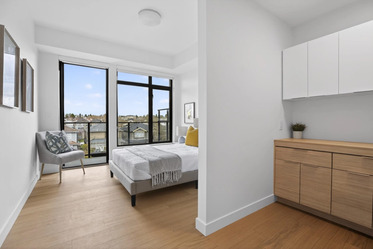 Outdoor Deck Photo of 406 6485 Manitoba Street, Vancouver, BC