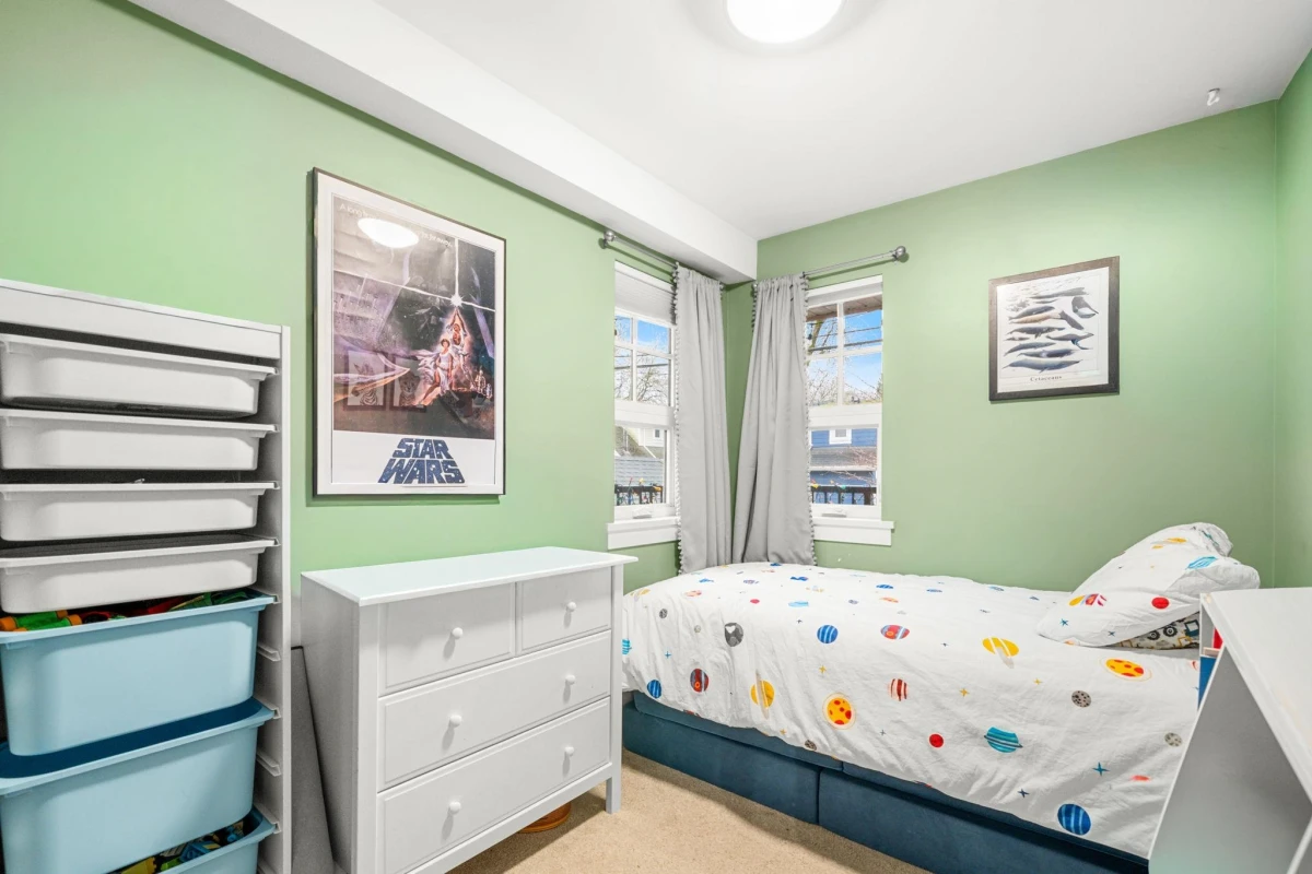 Bedroom 2 Photo of 203 930 W 16th Avenue, Vancouver, BC