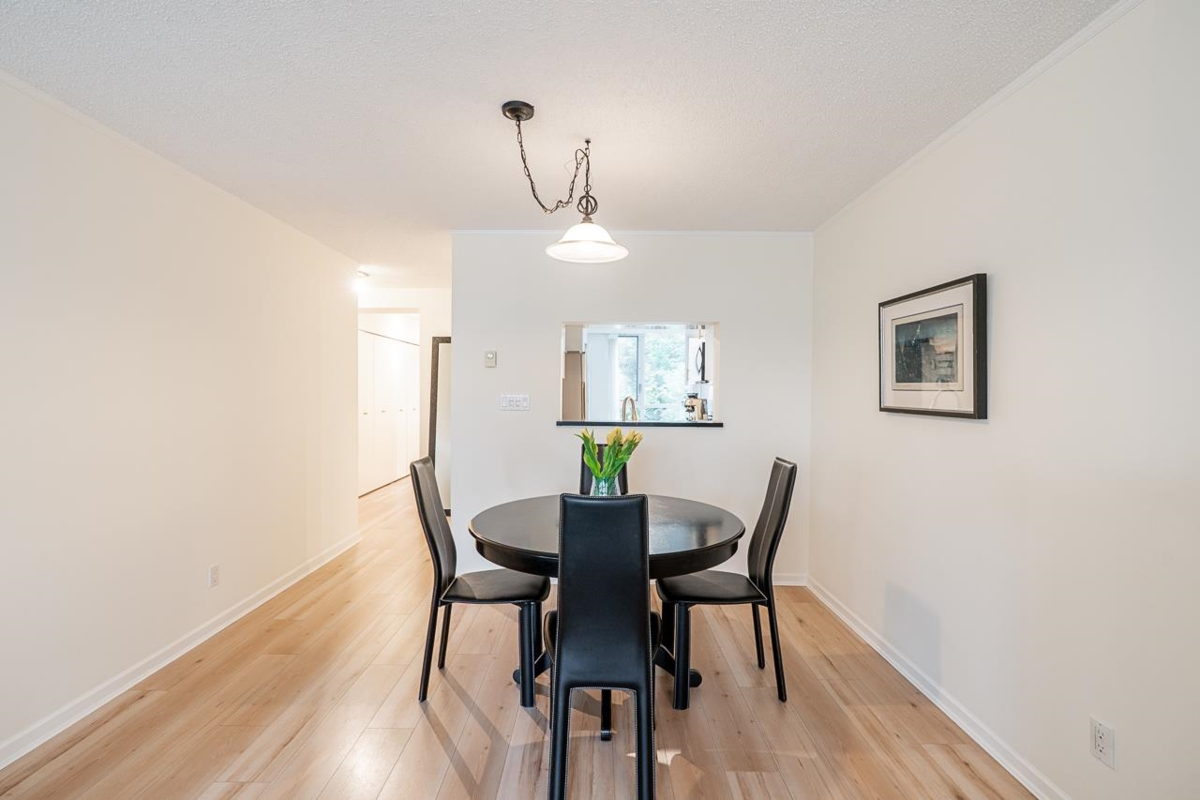 Dining Area Photo of 303 1345 Burnaby Street, Vancouver, BC