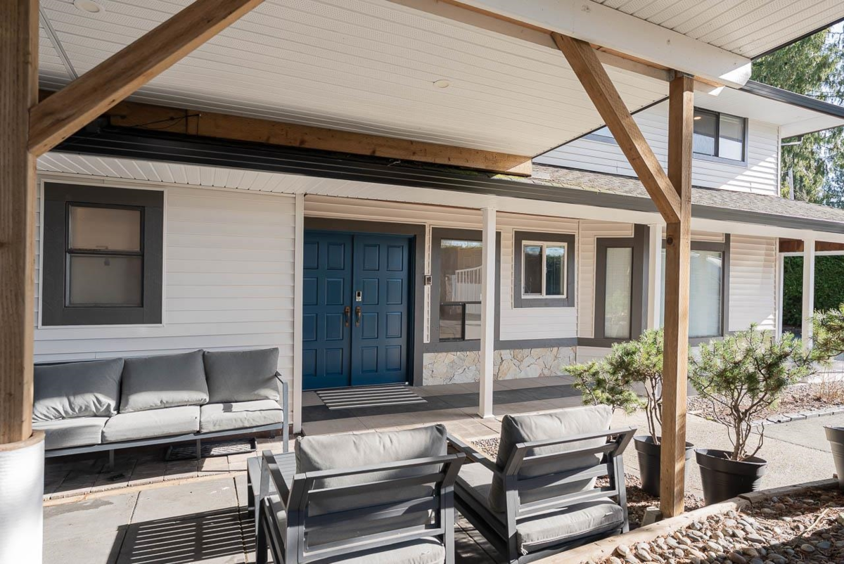 Aerial View of 9252 204 Street, Langley, BC