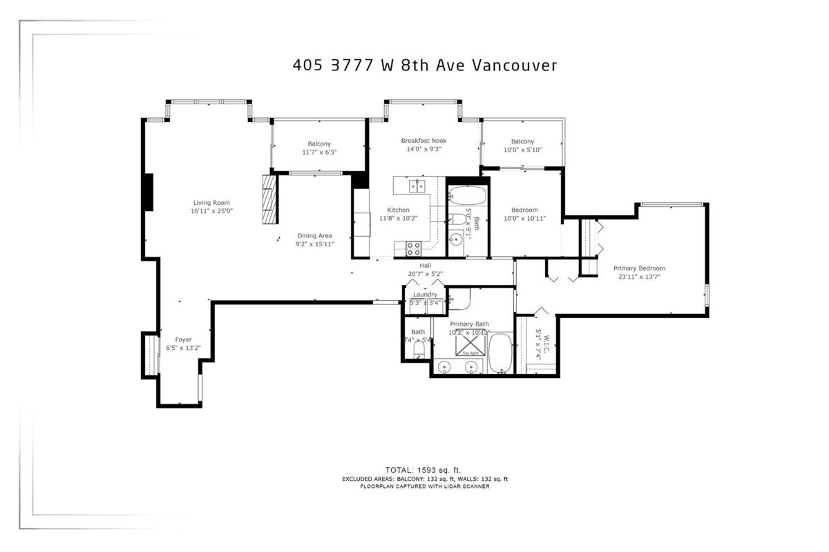 Hallway Photo of 405 3777 W 8th Avenue, Vancouver, BC