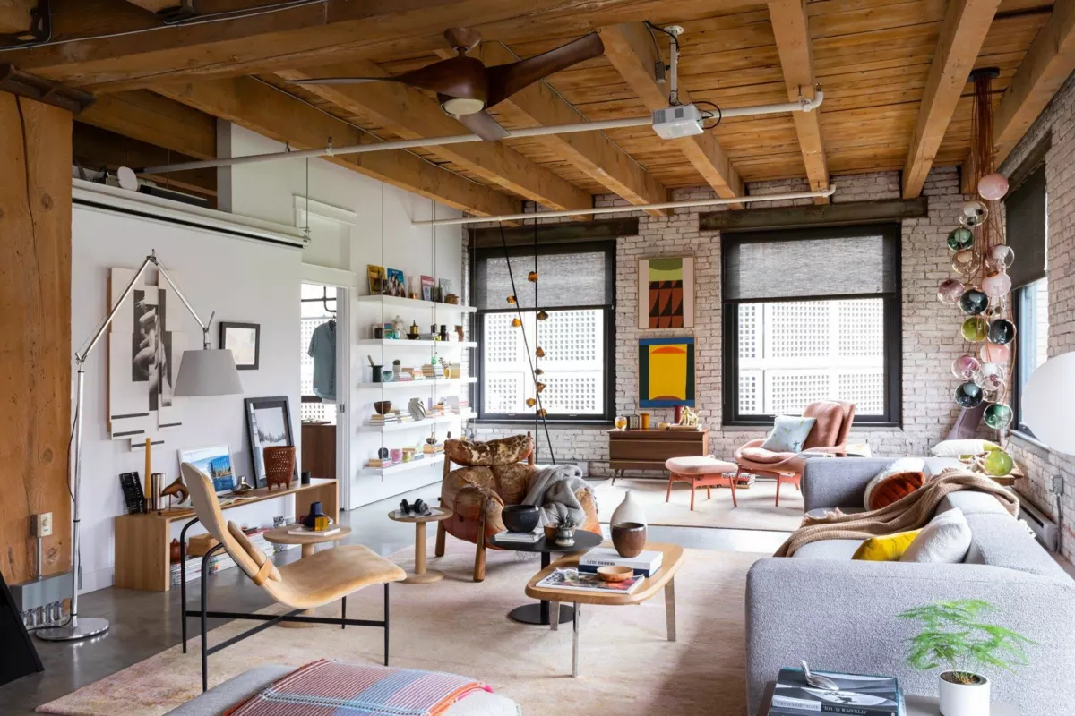 Living Room Photo of 55 E Cordova Street, Vancouver, BC